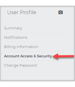 Account Access and Security